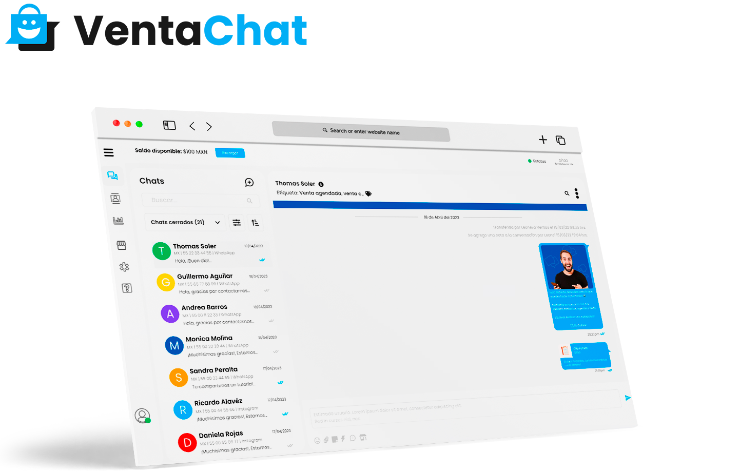 ventachat